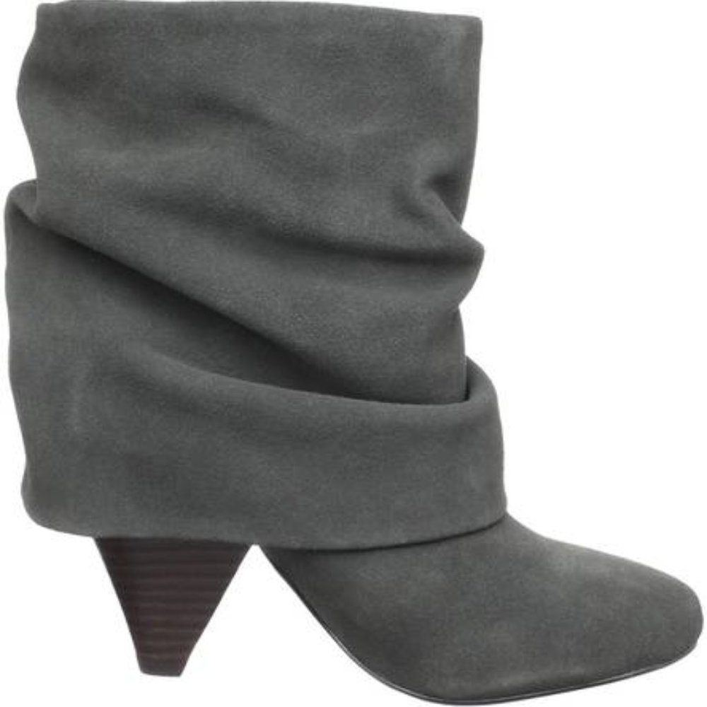 Steve Madden Women's Carlsen Slouchy Grey Boots
